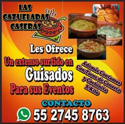 Horario de apertura Cazueladas Caseras, Cuautitlán Izcalli