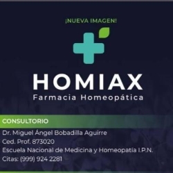 Farmacia Homeopática Homiax en Mérida (Col. Centro) - Horario de apertura