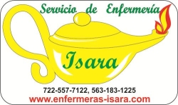 Horario de apertura Servicio de Enfermería Isara, Guadalupe Victoria