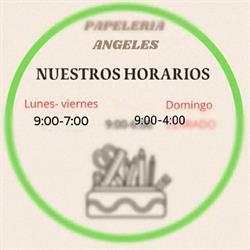 Horario de apertura Papeleria e Internet Angeles, Tijuana