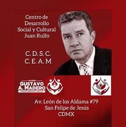Centro de Desarrollo Social y Cultural Juan Rulfo en Ciudad de México (San Felipe De Jesús) - Horario de apertura
