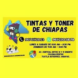 Horario de apertura TINTAS Y TONERS DE CHIAPAS, Tuxtla Gutiérrez