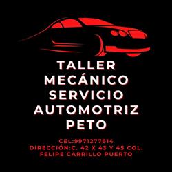 Horario de apertura Taller mecánico servicio automotriz peto, Peto