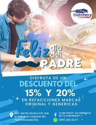 Refaccionarias y Colisiones Club Chevy "La farmacia de tu Chevrolet" Sucursal 8va Oriente . en Tuxtla Gutiérrez (San Roque) - Horario de apertura