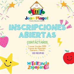 Horario de apertura Centro Educativo Infantil Jean Piaget, Zapopan
