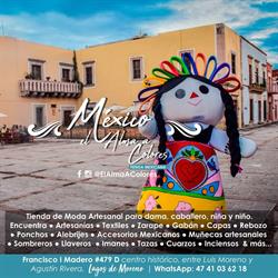 México El Alma a Colores - Moda Artesanal y Artesanías en Lagos de Moreno (Lagos De Moreno Centro) - Horario de apertura