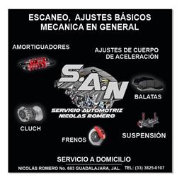 SERVICIO AUTOMOTRIZ NICOLAS ROMERO en Guadalajara (Villaseñor) - Horario de apertura
