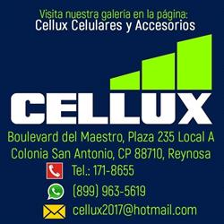Horario de apertura Cellux Celulares y Accesorios, Reynosa