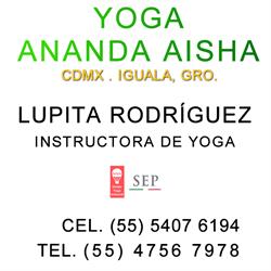 Horario de apertura Yoga Ananda Aisha (Iguala de la Independencia, Guerrero, Mexico), 