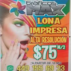 Horario de apertura Gráficos Max, Aguascalientes