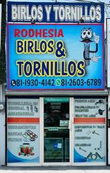 Horario de apertura Birlos Tornillos Y Refacciones Rhodesia, Apodaca