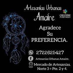 Artesanías Urbanas Amaire en Orizaba (Colonia Centro) - Horario de apertura