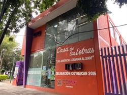 Horario de apertura Casa de las Letras Cultura Coyoacán, 