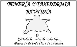 Taxidermia Bautista en Morelia (Juárez) - Horario de apertura