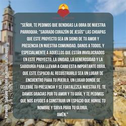 Horario de apertura Parroquia 'Sagrado Corazón de Jesús' - Las Choapas, Veracruz, 