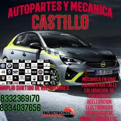 Horario de apertura Autopartes Castillo, Altamira