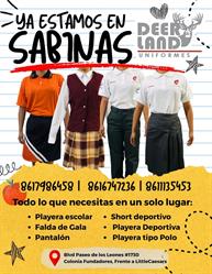 Horario de apertura Deerland Uniformes, Piedras Negras