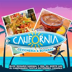 California Cevicheria en Tuxtla Gutiérrez (La Gloria) - Horario de apertura