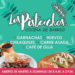 Horario de apertura RESTAURANTE LOS PISTACHOS COCINA DE BARRIO, Tepic