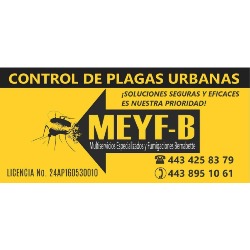 Meyf-B Multiservicios Especializados de Fumigaciones Bernabette en Morelia (Fray Antonio De San Miguel Iglesias) - Horario de apertura
