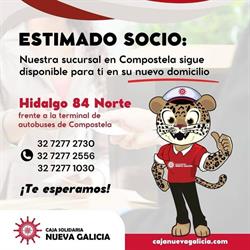 Caja Solidaria Nueva Galicia en Compostela (Compostela Centro) - Horario de apertura