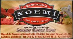 Horario de apertura Carniceria Noemi, León de los Aldama