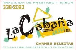 Restauran Bar la Cabaña en Agua Prieta (Centro) - Horario de apertura