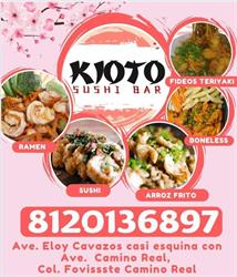Horario de apertura KIOTO SushiBar, Guadalupe