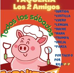 Tacos de Carnitas Los Dos Amigos en Ciudad de México (Agrícola Oriental) - Horario de apertura