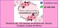 Horario de apertura Cosmeticos Luna, Ecatepec de Morelos
