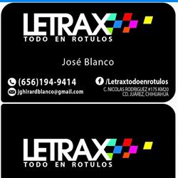 Horario de apertura Letrax Todo En Rótulos, Tlaquepaque